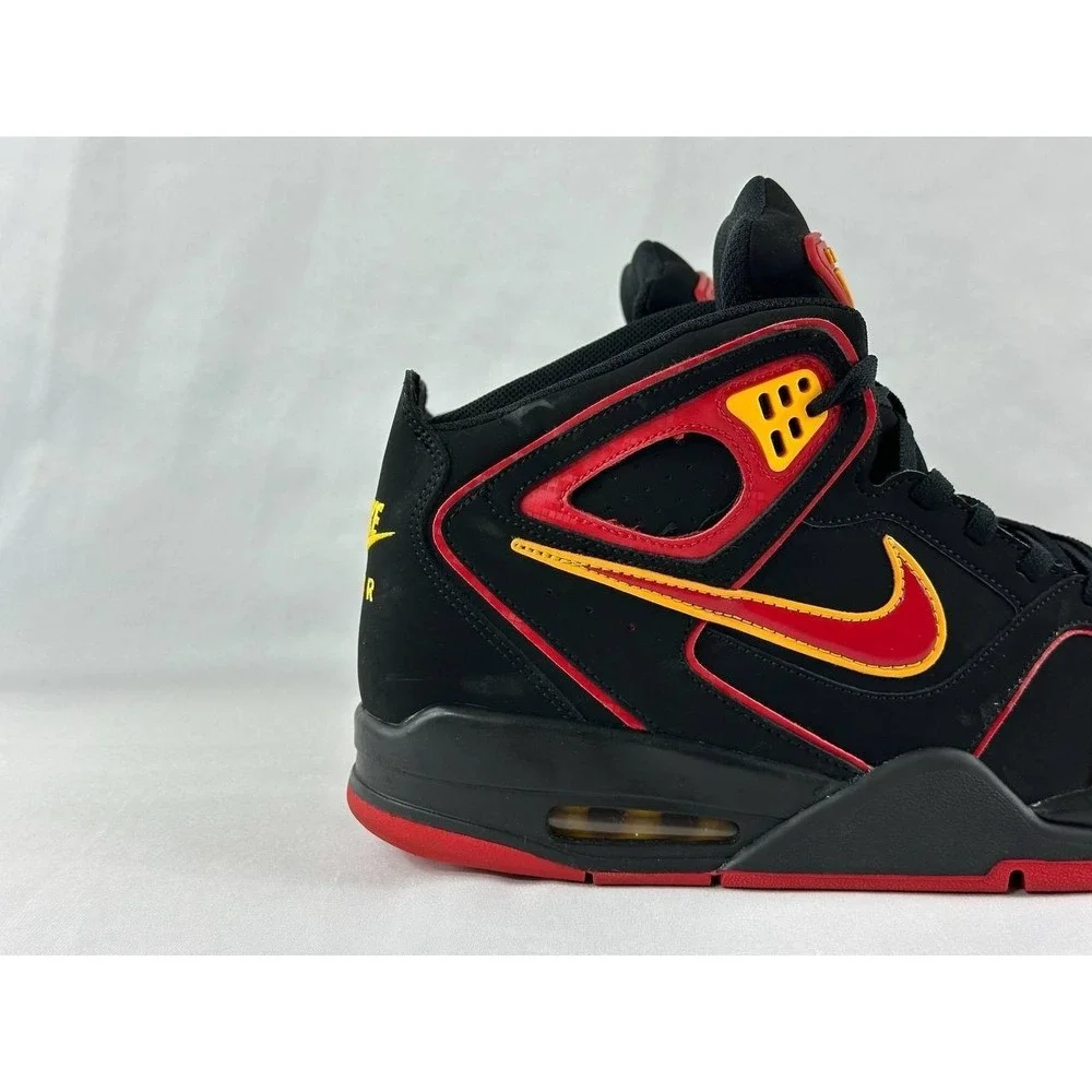 Nike Air Flight Falcon 'Black Red' 2012 Men's 397204-068 Size 12